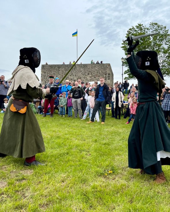 Ritterkampf beim Obernburgfest