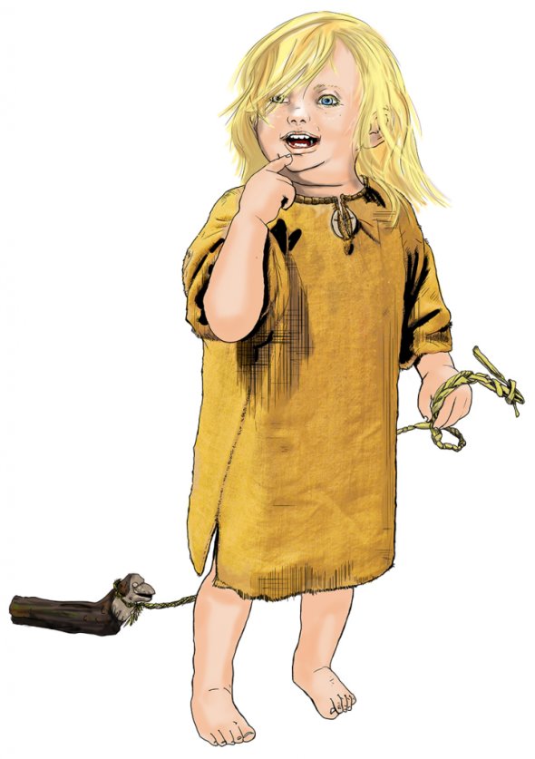 Figur Gudensberger Steinzeitkind