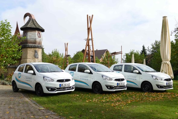 Autos der Krankenpflegestation