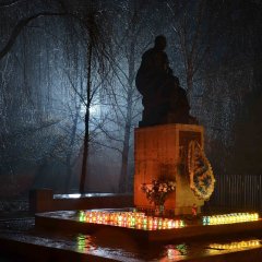 Das Denkmal für Taras Schewtschenko in Schtschyrez.
