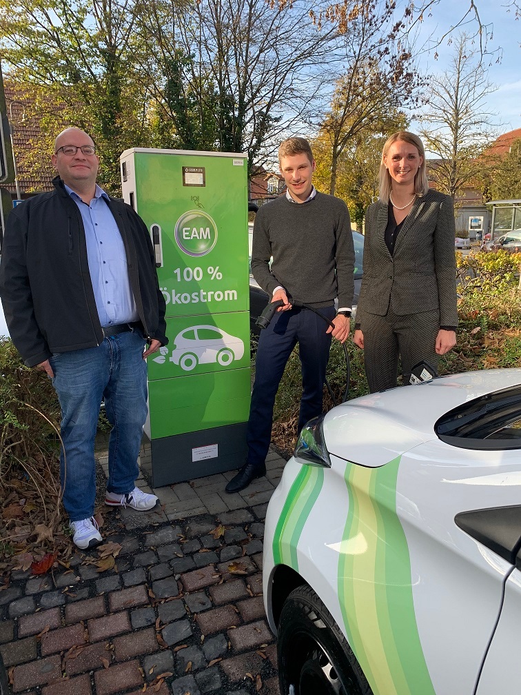 Neue ELadesäule in Gudensberg Gudensberger Stadtportal