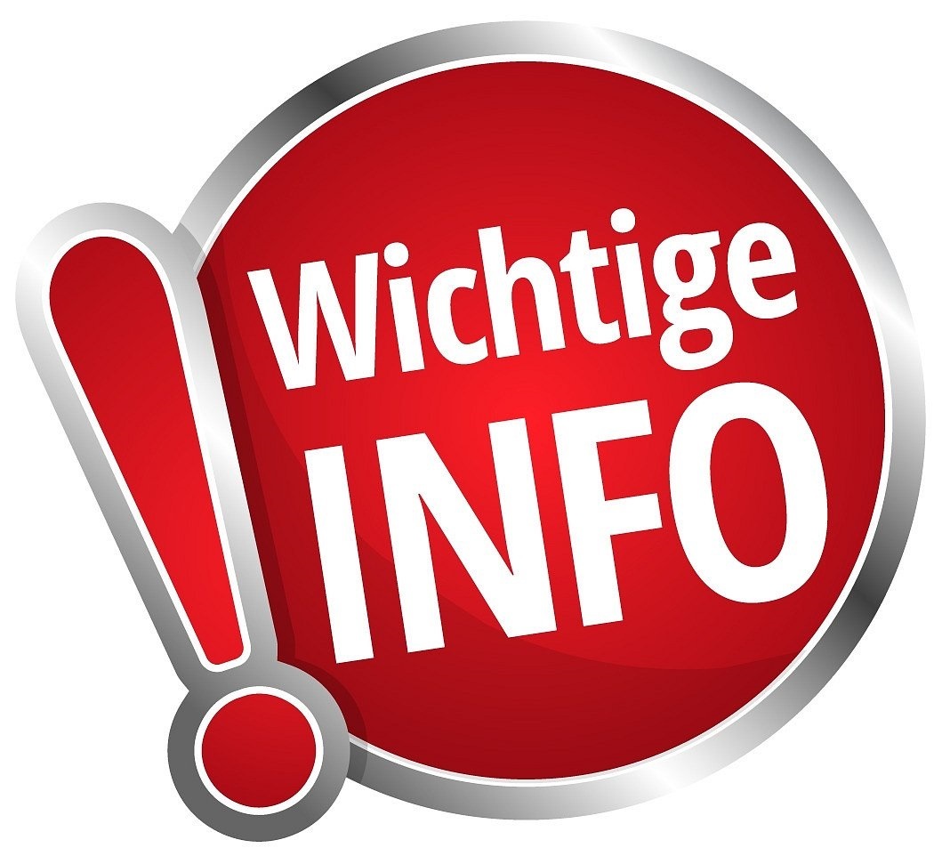 Wichtige Information