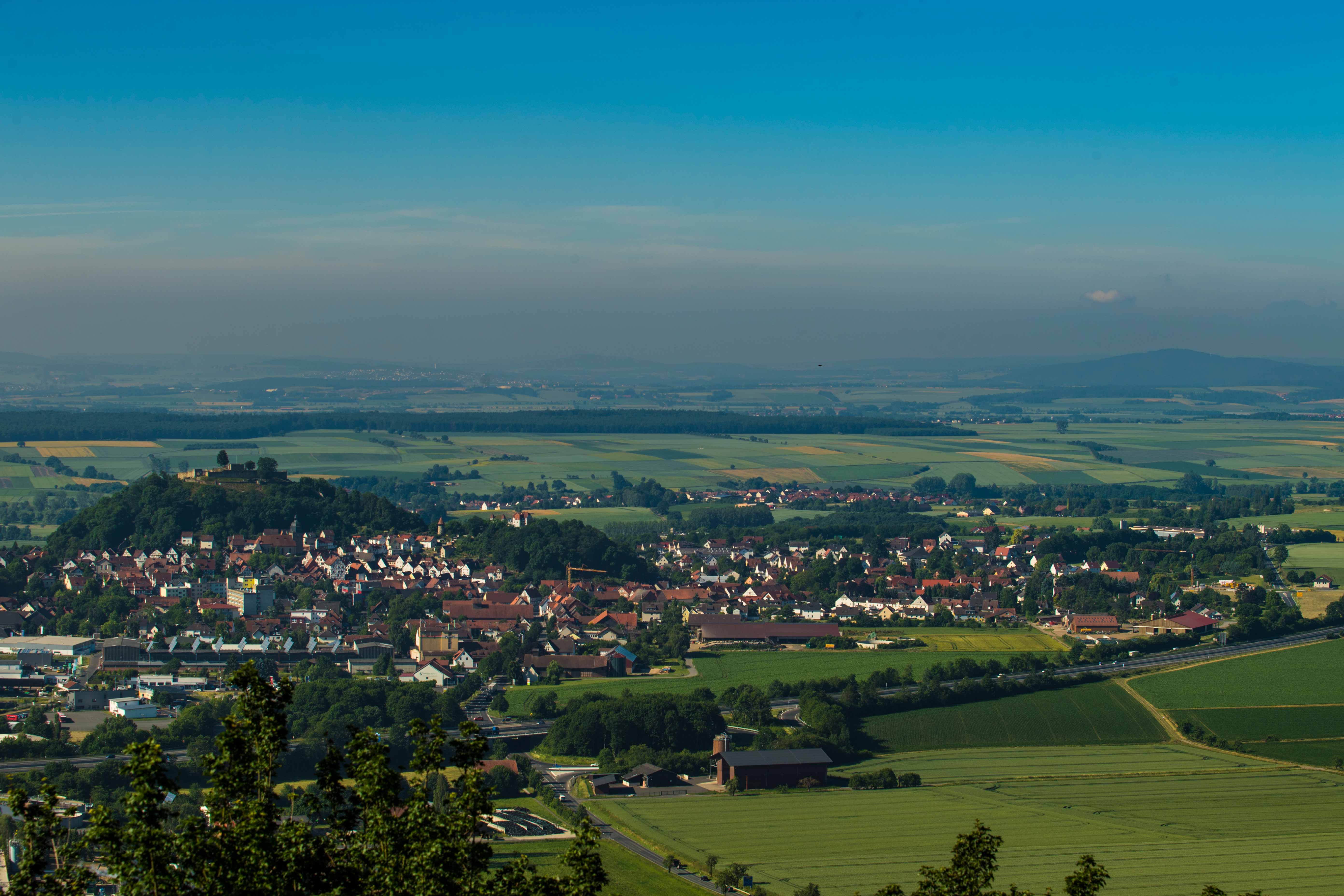 Luftbild von Gudensberg