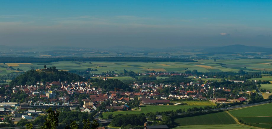 Luftbild von Gudensberg